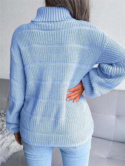 Jersey elástico de manga larga para mujer, fácil de usar | Ideal para otoño/invierno