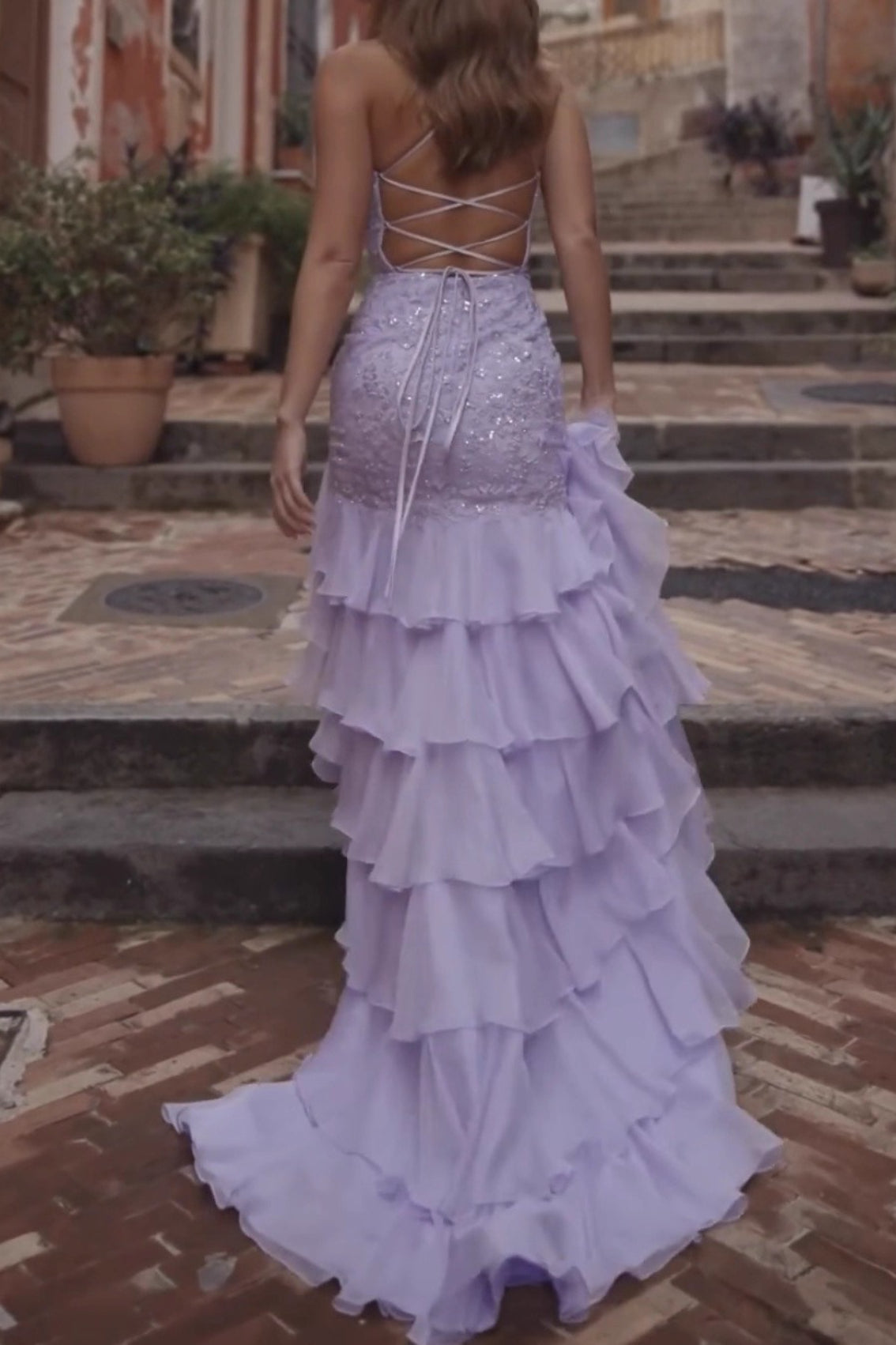 Sexy Slit Bodycon Maxi Prom Dress