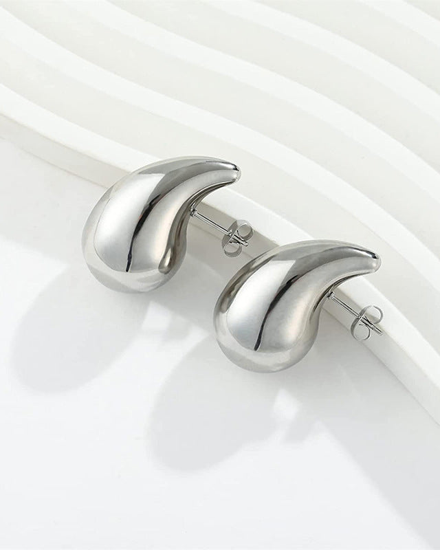 Metal Drop Earrings