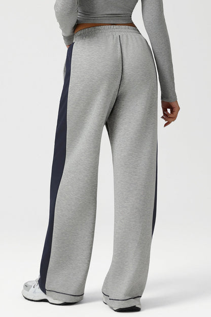 Color Block Yoga Knit Pants