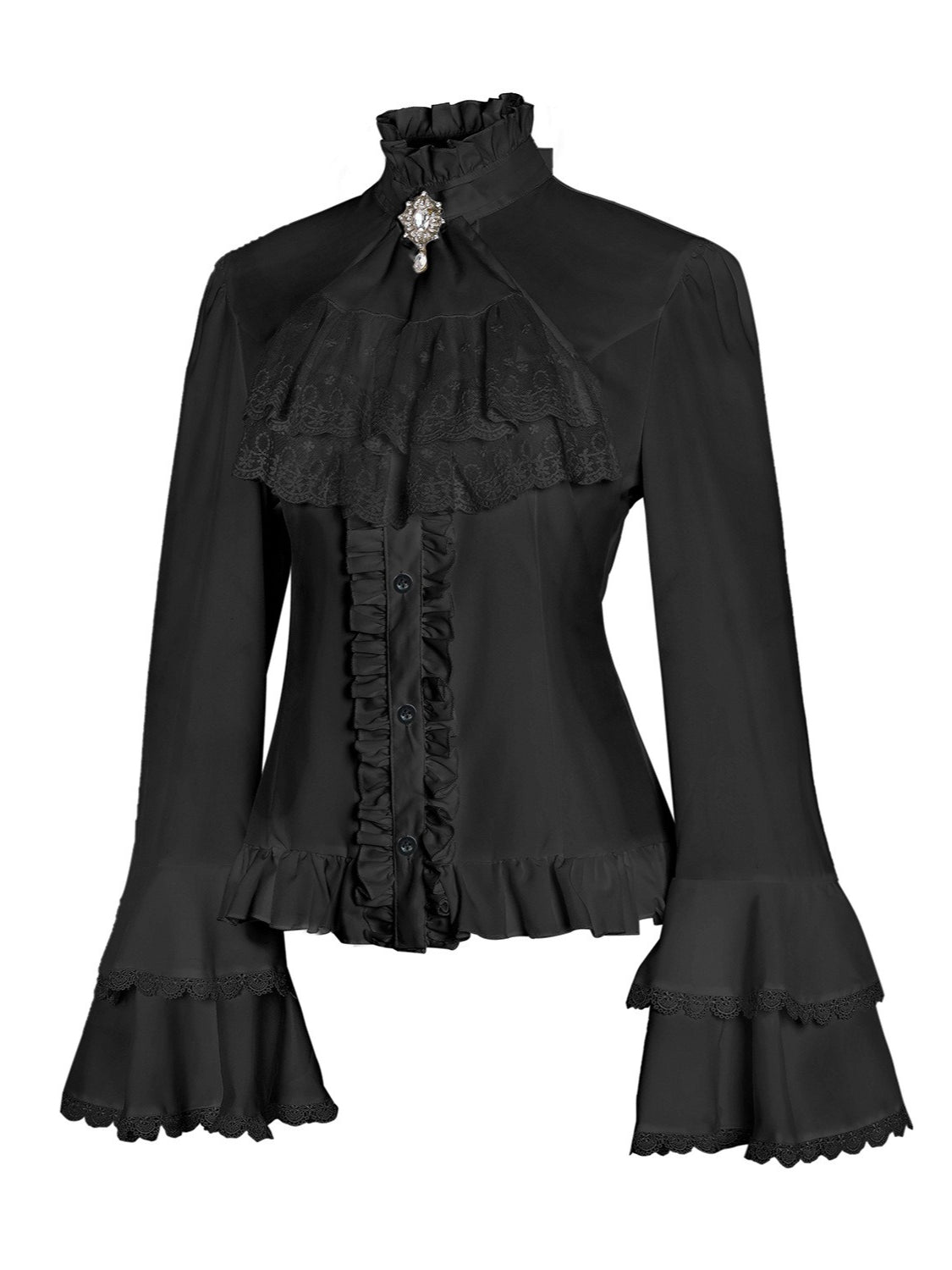 Vintage Gothic Elegant Lolita Long Sleeve Blouse