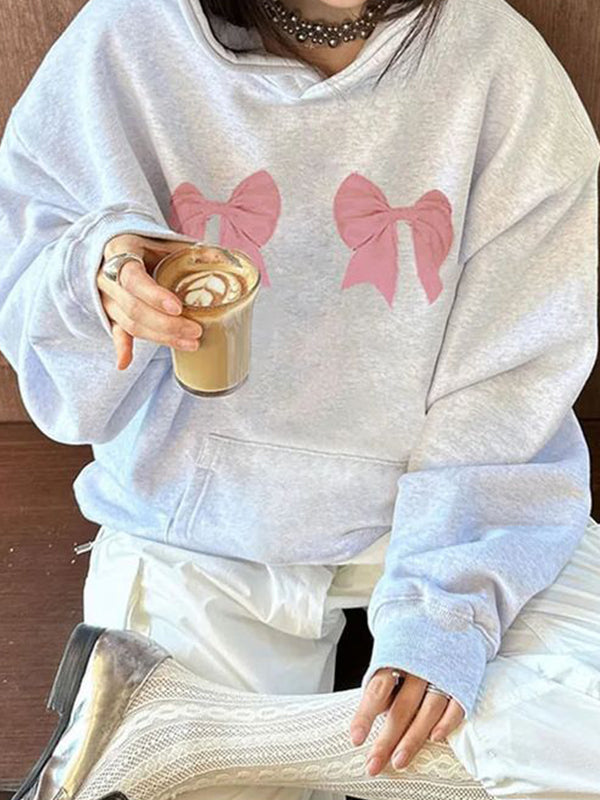 Bow Oversized Hoodie