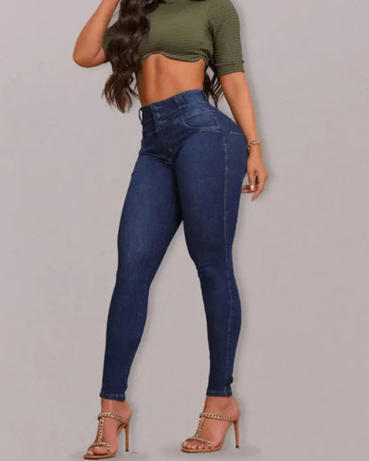 Butt Lifting Stretch Skinny Jeans