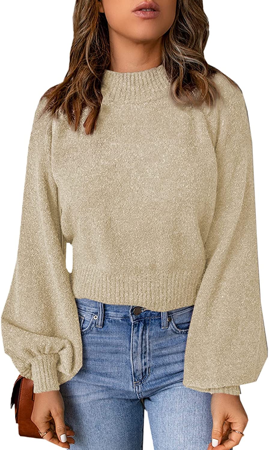 Women's Loose Knitted Jumper with Batwing Sleeves | Ideal for Autumn/Winter