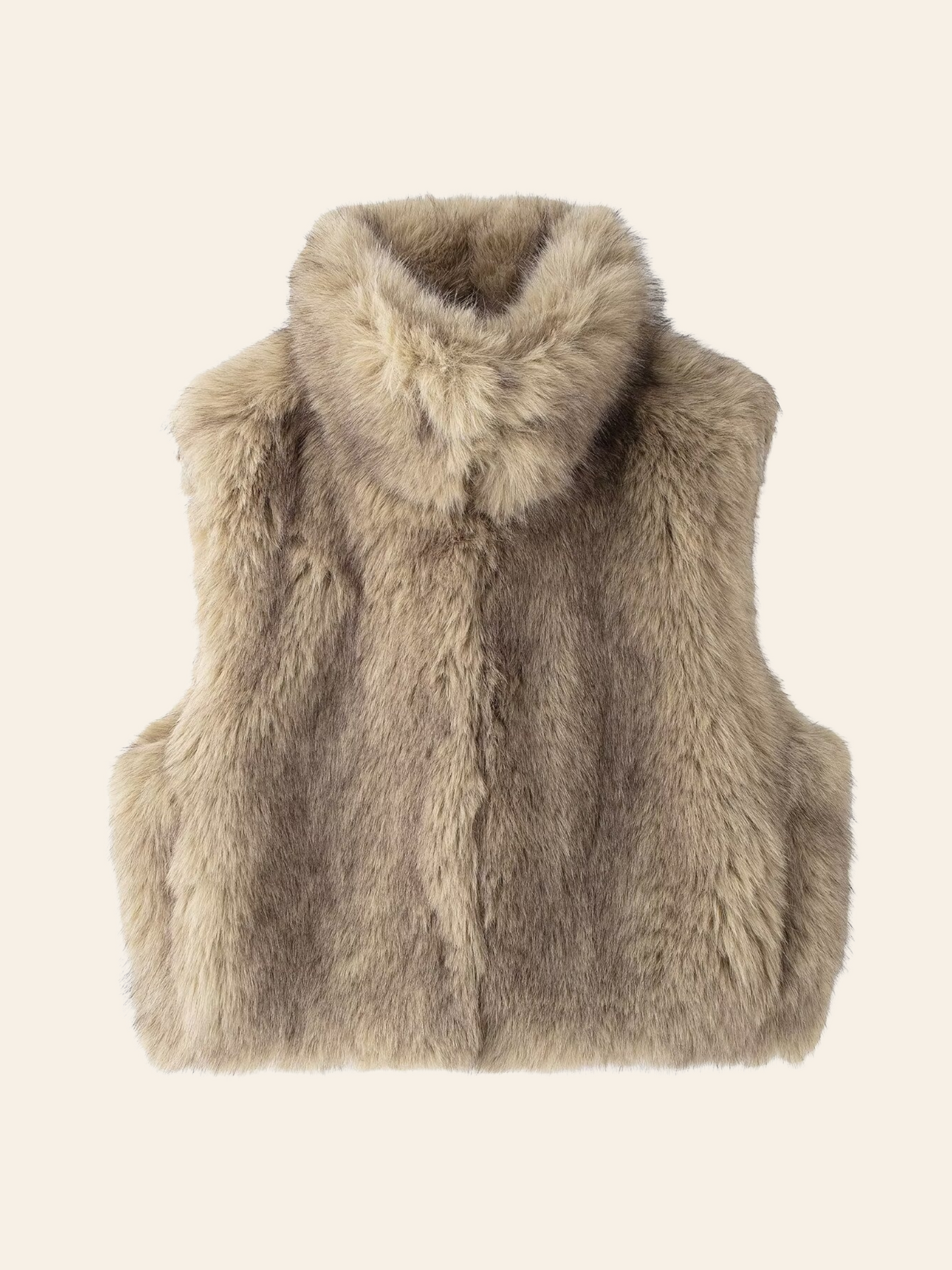 Corbin Faux Fur Lapel Vest