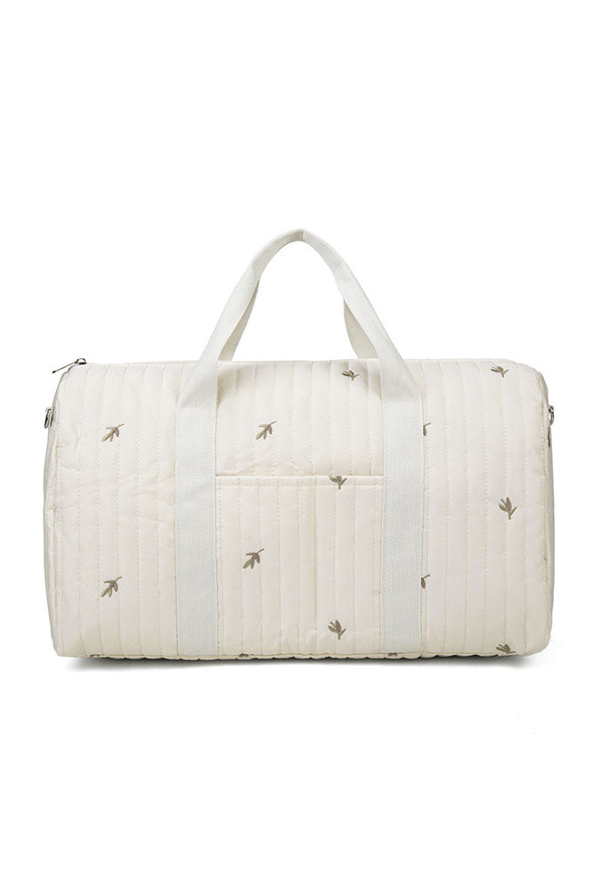 Bolso Boston de verano con bordado de oso