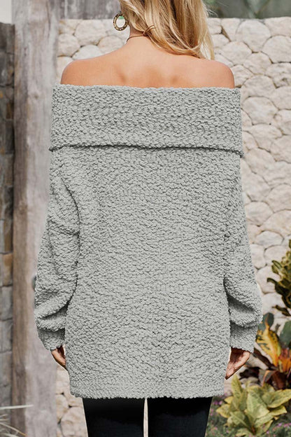 Off Shoulder Sexy Sweaters