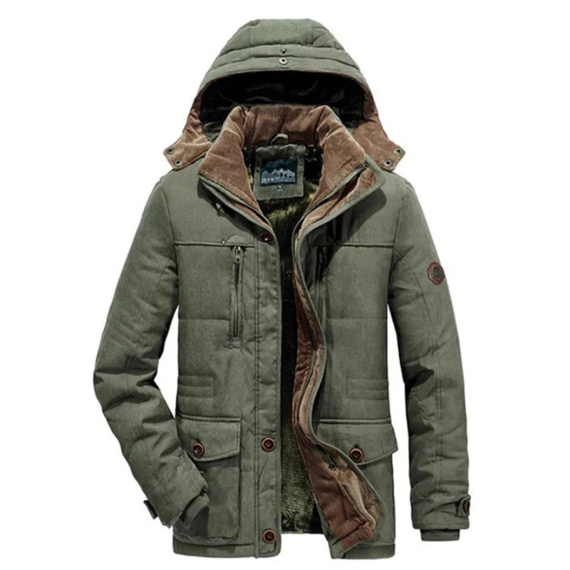 Tommy - Chaqueta de invierno con capucha - Exterior - Hecho para - Ideal para Otoño/Invierno