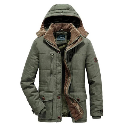 Tommy - Chaqueta de invierno con capucha - Exterior - Hecho para - Ideal para Otoño/Invierno