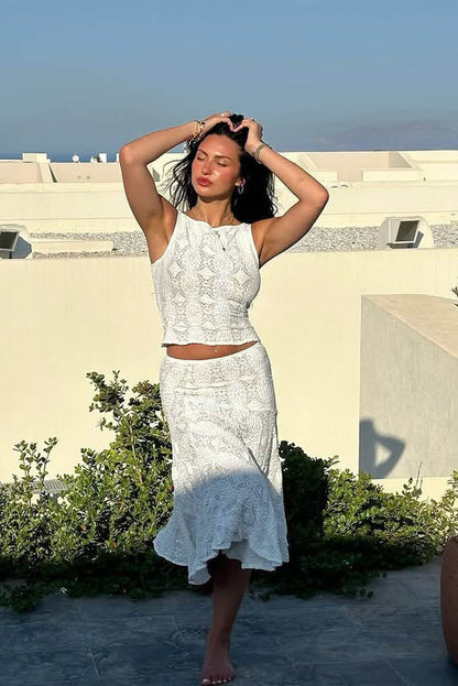 Conjunto de falda sexy de estilo de Oriente Medio