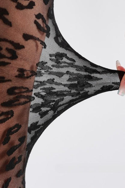 Leopard Print Sexy Vintage Socks