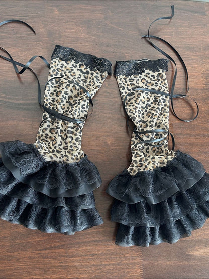 Y2K Personality Leopard Print Socks