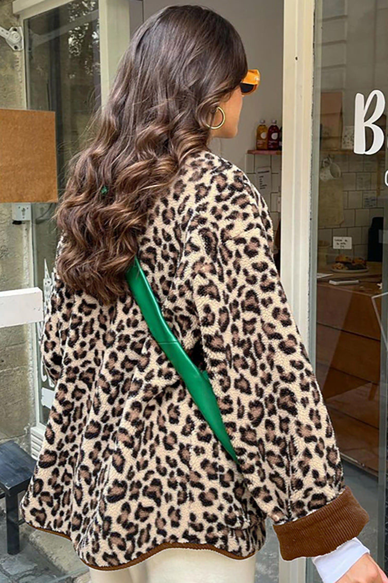 Trendy Faux Shearling Coat