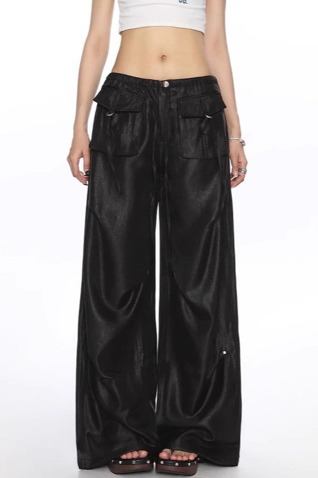 Cyber Liquid Light Sense Rivet Long Pants