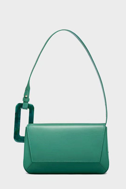 Bolso de patchwork con bloques de colores de moda y estilo lindo