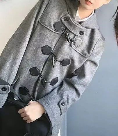 Thickened Preppy Style Coat