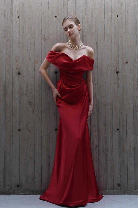 Vivienne Westwood Inspired Column Prom Dress