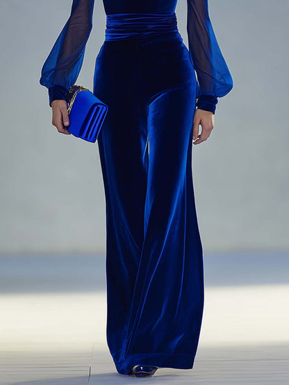 Sophie | Elegant Velvet Jumpsuit