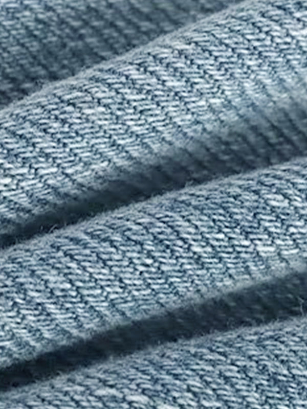 Vintage Wash Loose Ripped Jeans