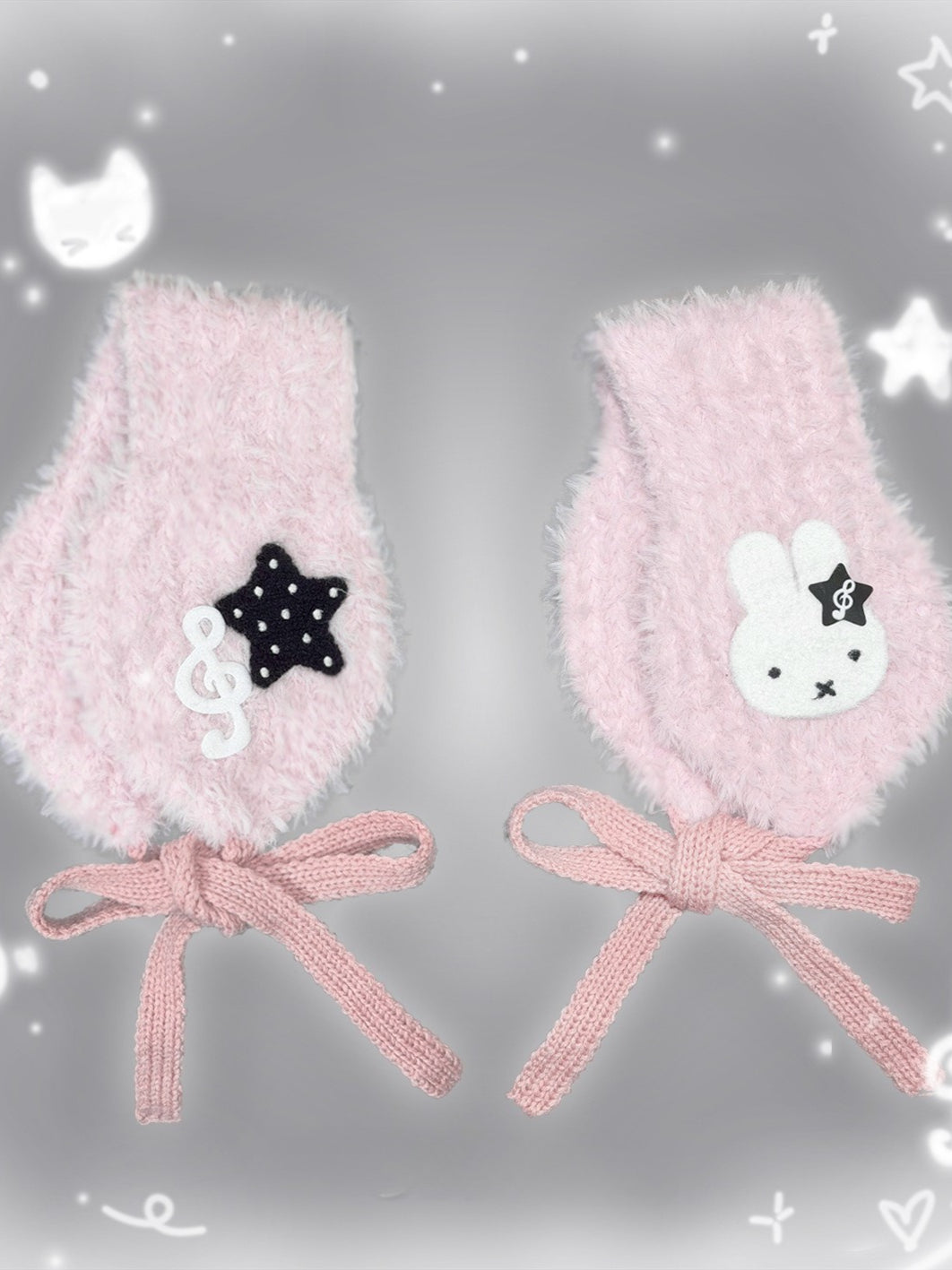 Rabbit Musical Note Earmuff
