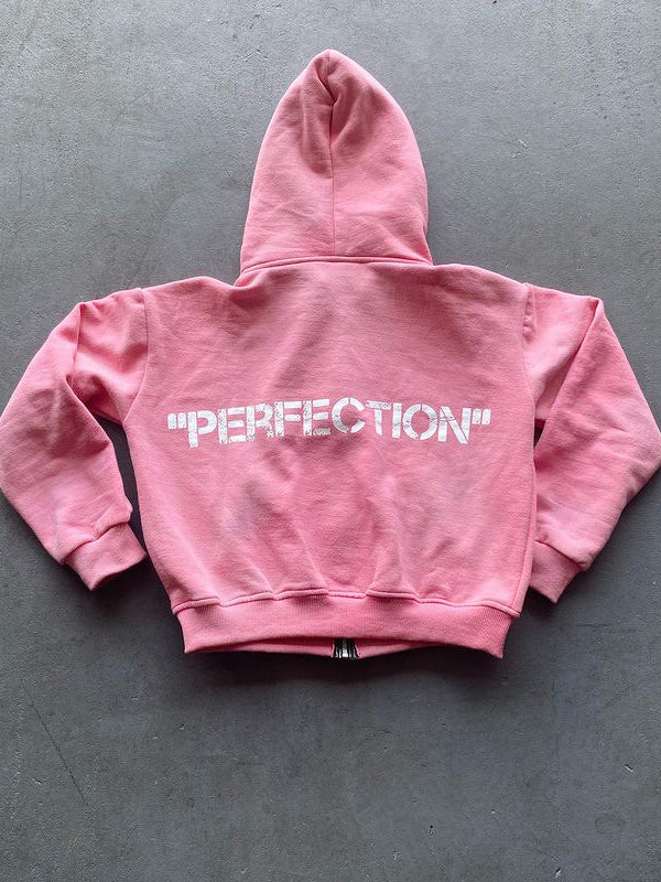 Lettering Oversized Long Sleeve Hoodie