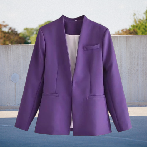 Women's Chic Loose Blazer with Pockets | Great for All Seasons