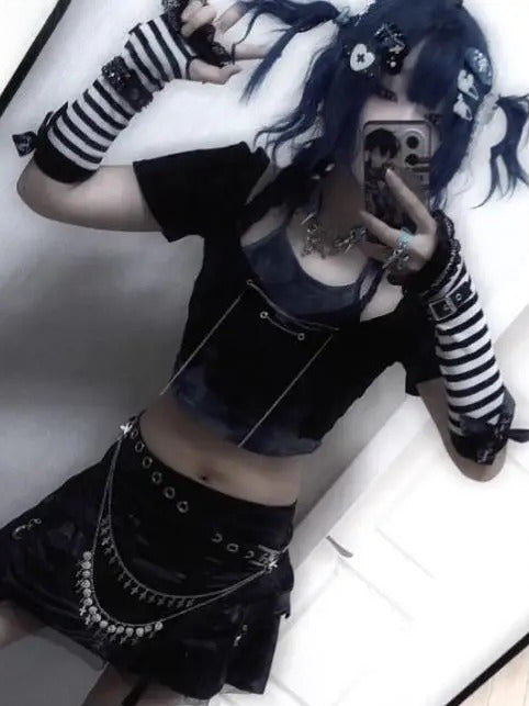 Gothic Kawaii Arm Warmers