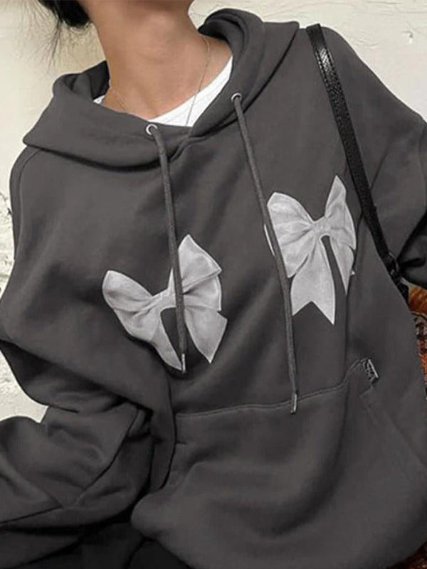 Bow Oversized Hoodie