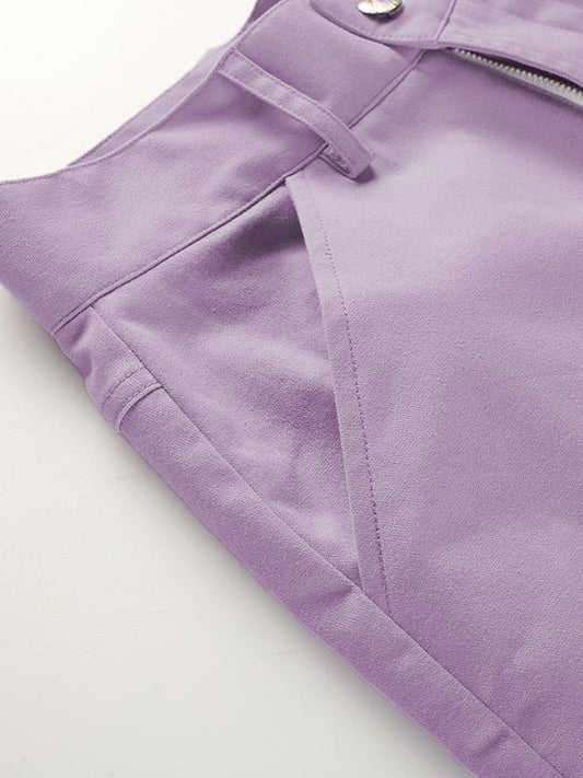 Purple Loose Trousers