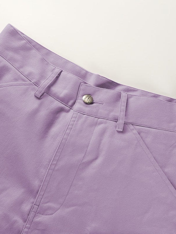 Purple Loose Trousers
