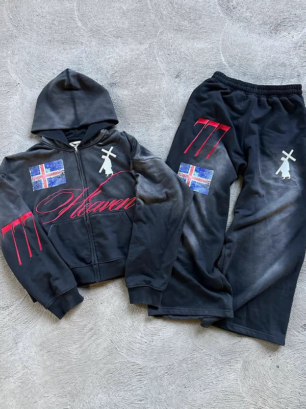 Personalised Printed Zip Two Piece