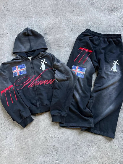 Personalised Printed Zip Two Piece