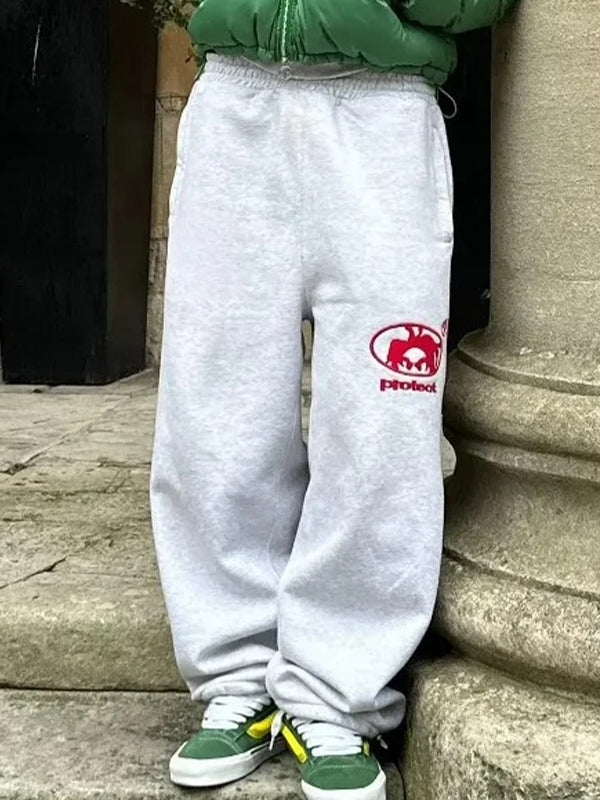 Vintage Print Sweatpants