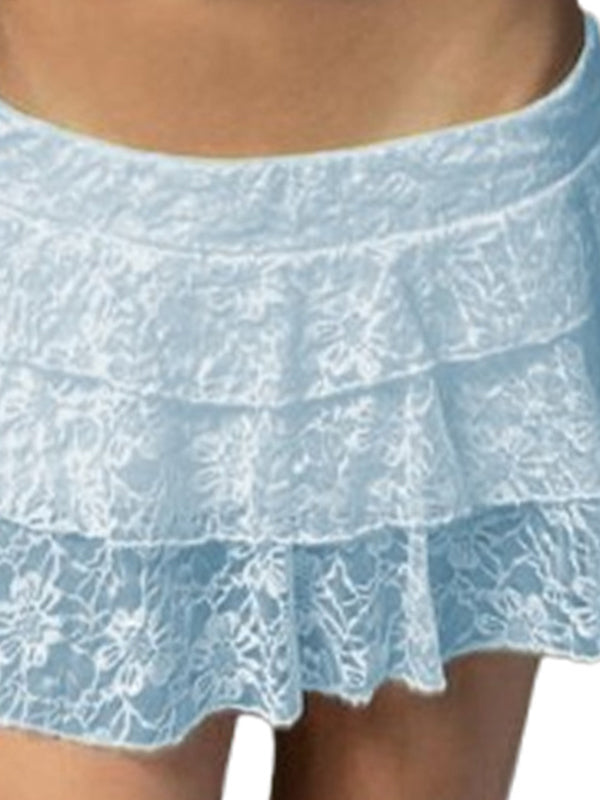 Multi-Layer Stackability Mini Skirt