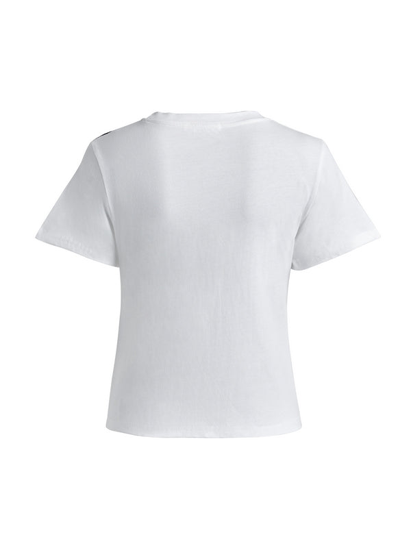 Cat Print Short Sleeve Tee