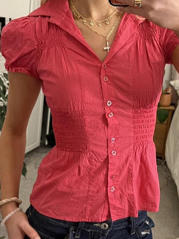 Retro Short Sleeves Shirts