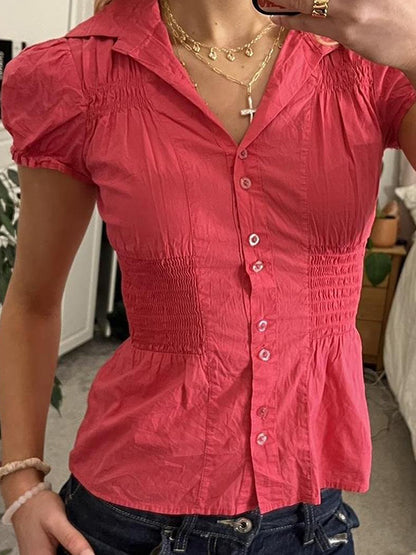 Retro Short Sleeves Shirts