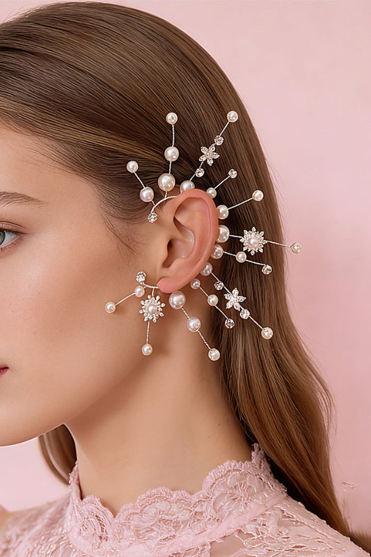 Exquisite Branch Beaded Fairy Earrings