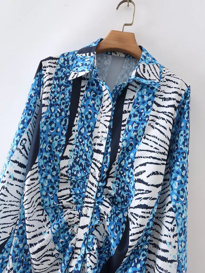 New Women Shirt Floor Length