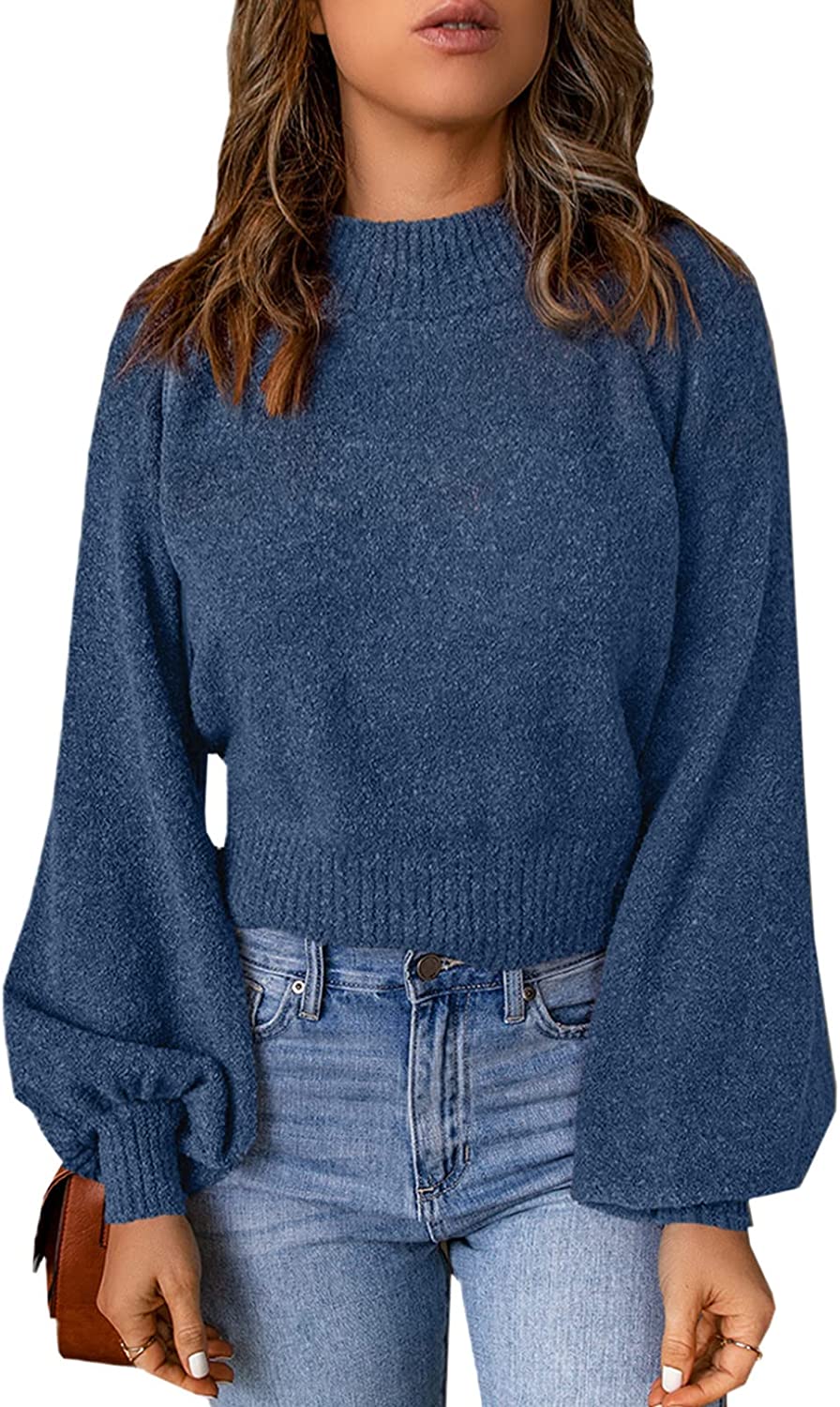 Women's Loose Knitted Jumper with Batwing Sleeves | Ideal for Autumn/Winter