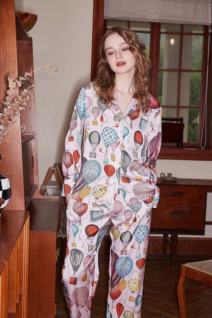 Conjunto de pijama con globo aerostático de Foundation