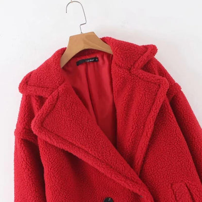 Lamb Coat Plus Size£¨4 colors£©