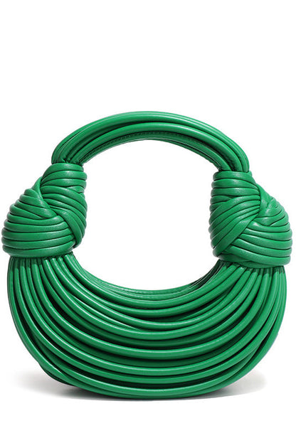 Bolso con forma de fideos