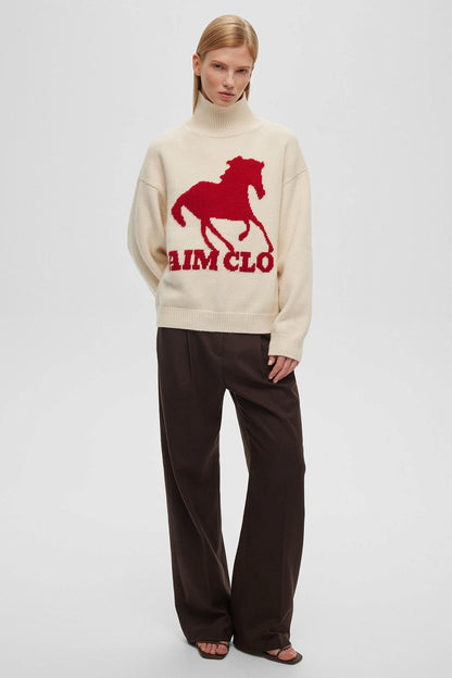 Animal Print Colorblock Turtle Sweatshirt