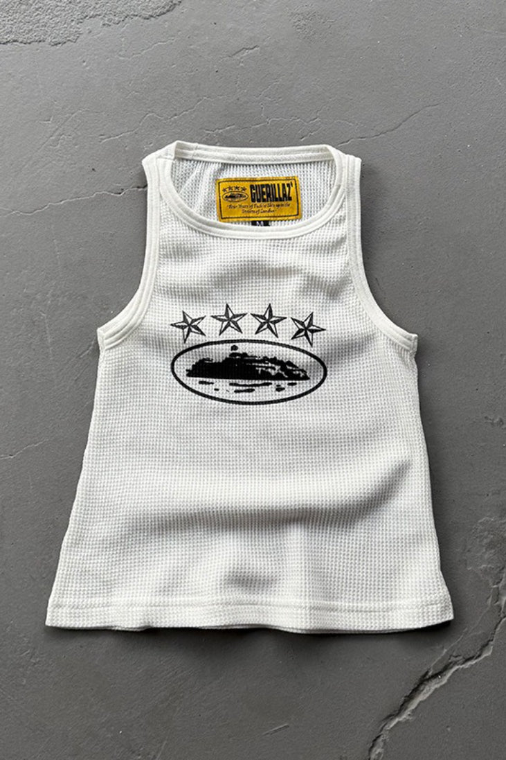 High Street Casual Sleeveless Tank Top