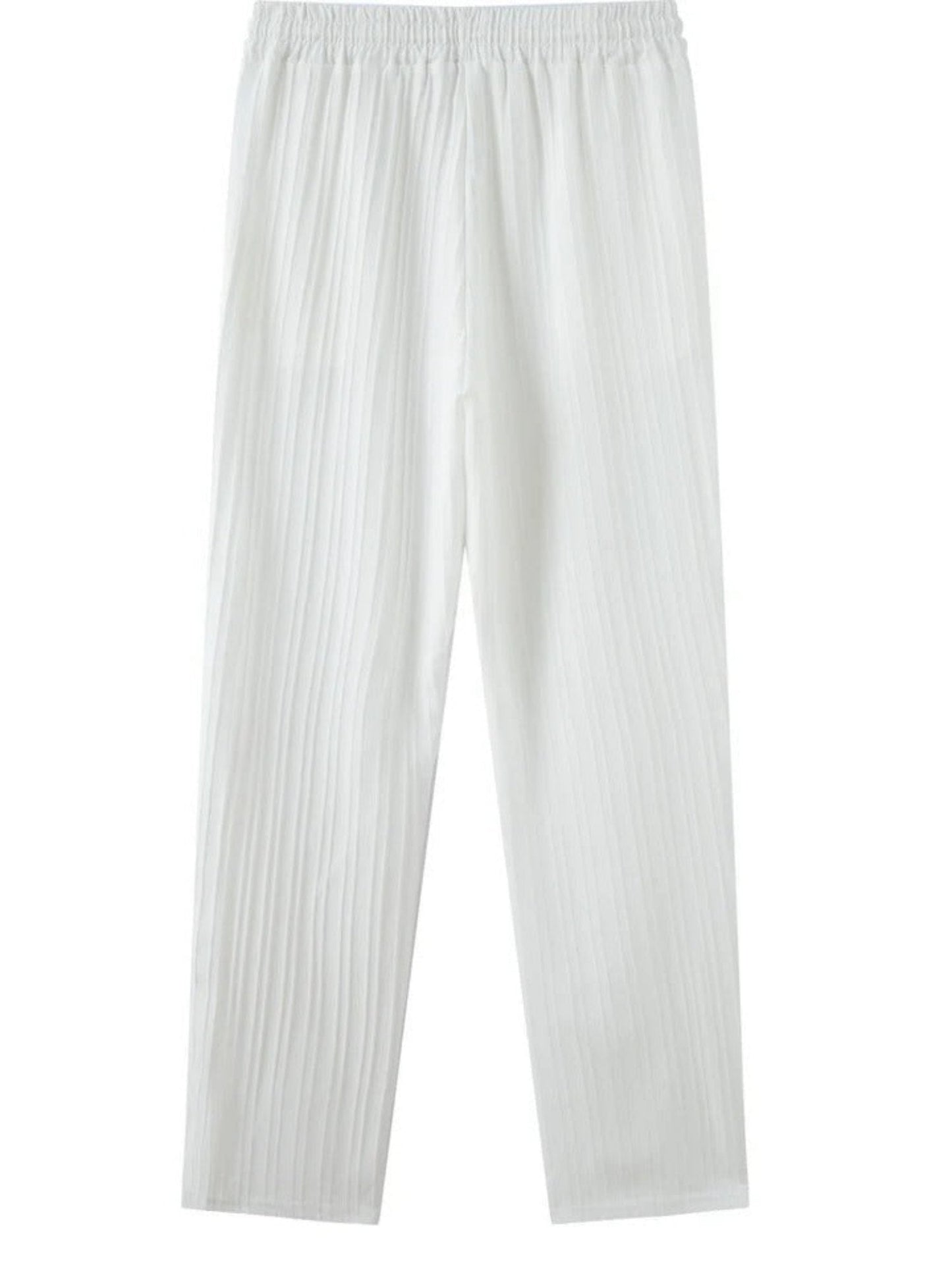 Ulric - Striped Linen Trousers - Chic - Lightweight - Great for Casual Days