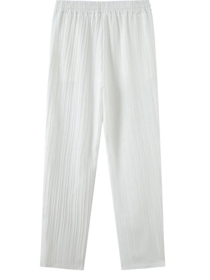 Ulric - Striped Linen Trousers - Chic - Lightweight - Great for Casual Days