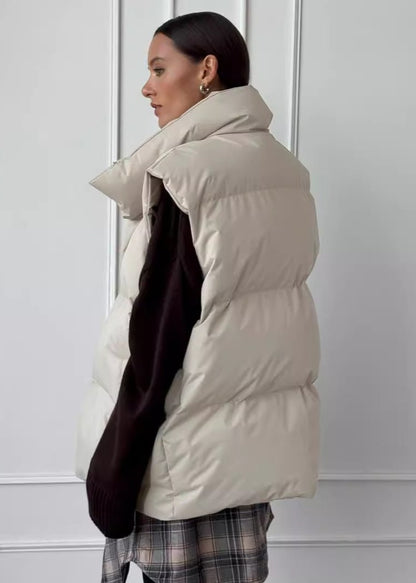Padded Cotton Vest - European and American Fall/Winter Style