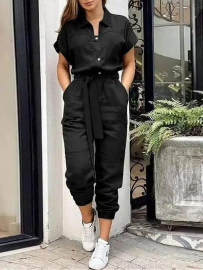 Virginia - Jumpsuit - Classic - Material - Great for Casual Days