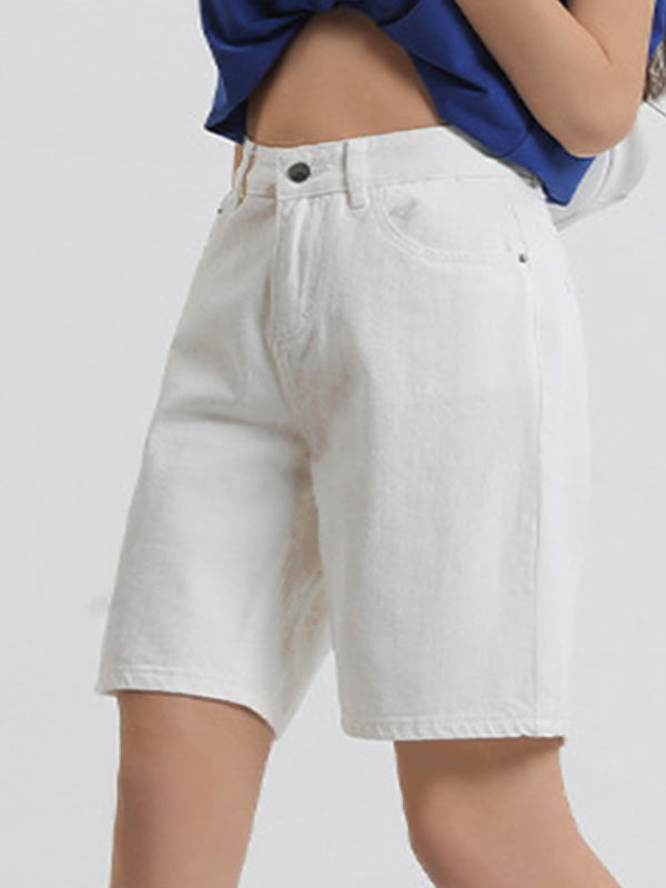 Vintage Denim Bermuda Shorts